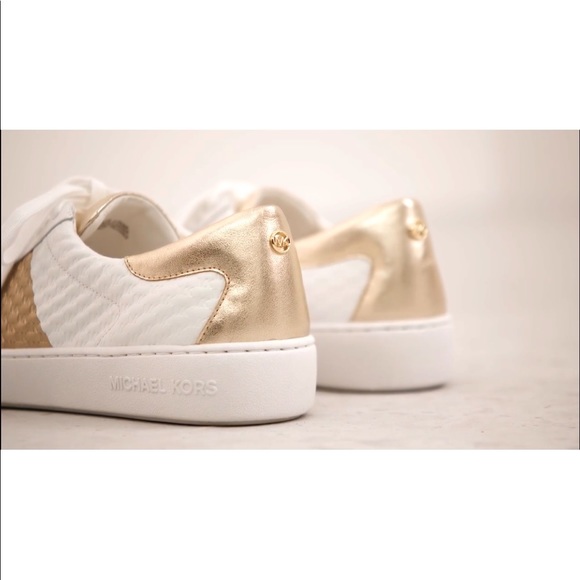 MICHAEL KORS Colby sneakers/ gold ⚡️⚡️ - Picture 4 of 10